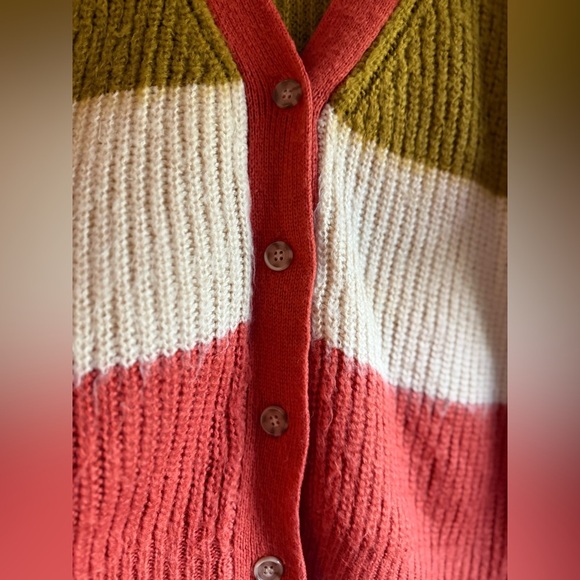EUC Hem and Thread Colorful Striped Women's Sweater - Picture 4 of 6